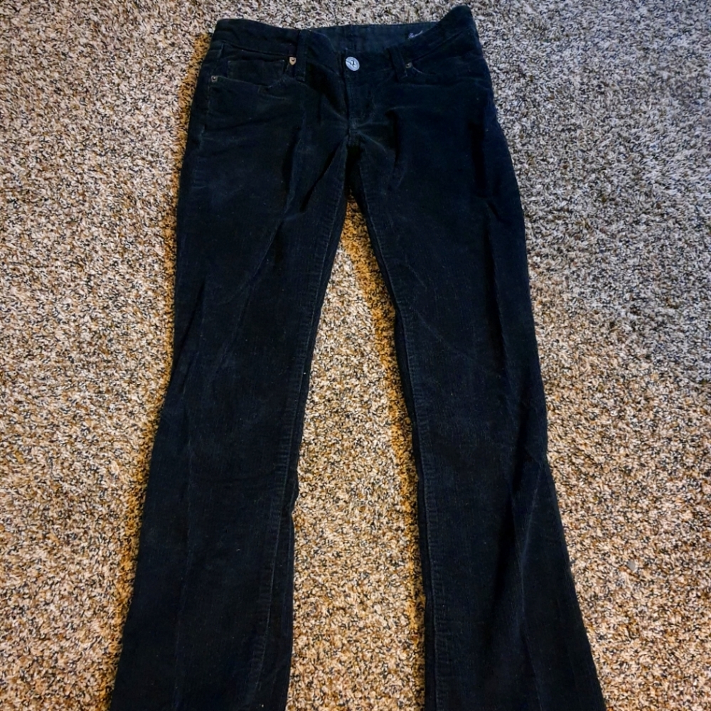 Womens Black corduroy pants